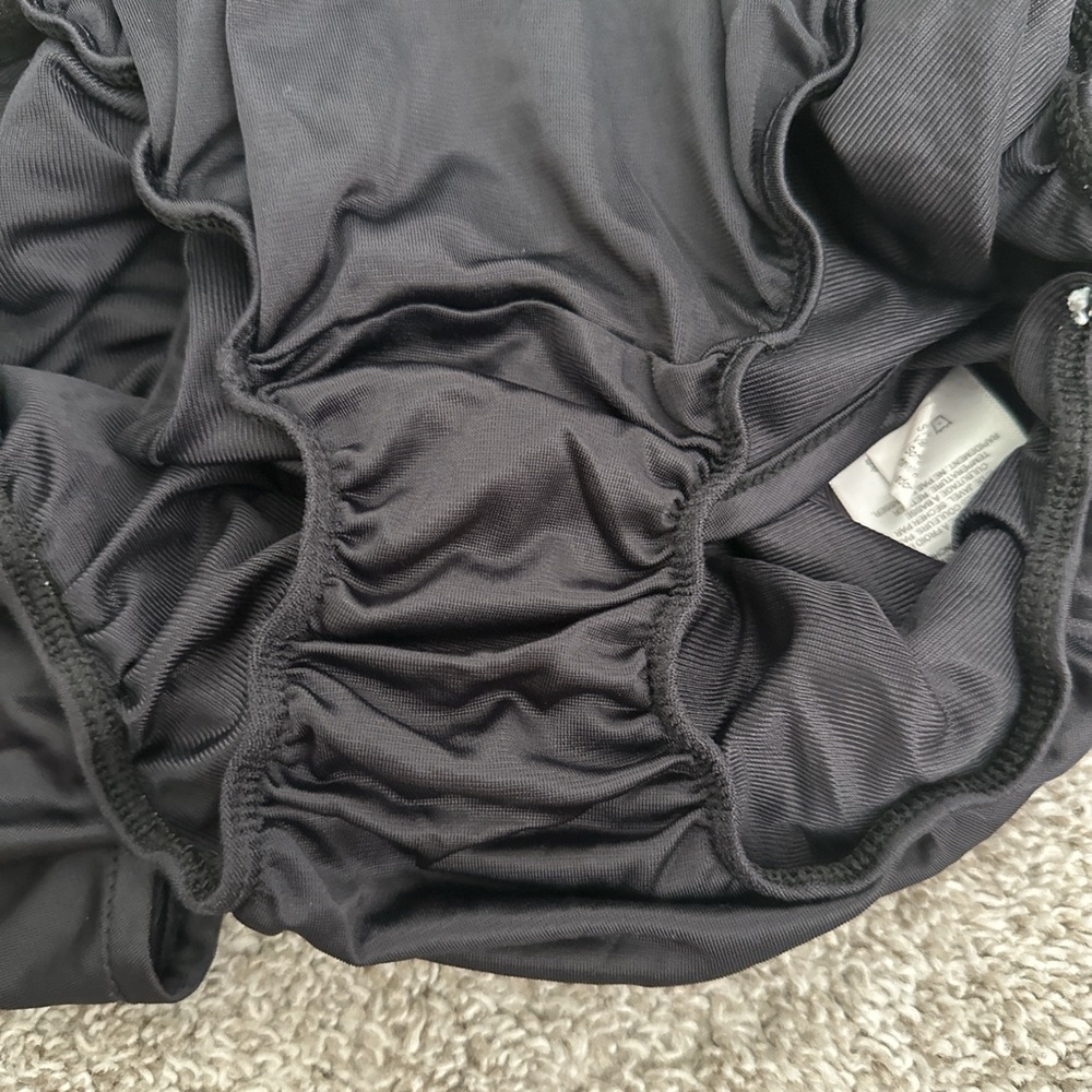 Soffe Black Athletic Running Shorts with Inner Liner - Picture 4 of 8